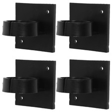 4pcs Microphone Logo Flag Station Mic Holder Clip Mic Flag Clip No Adhesive