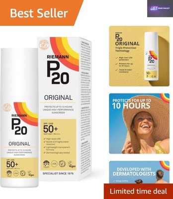 Advanced RIEMANN 100ml Spray - Hochleistungs-Sonnenschutz, 10 Stunden UVA/UVB