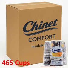 Chinet Comfort Cup Insulated Hot Cups 16 oz – Case of 465 – Item #63607