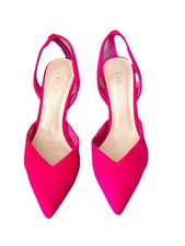 sandali tacco alto Zara Fucsia n 38 