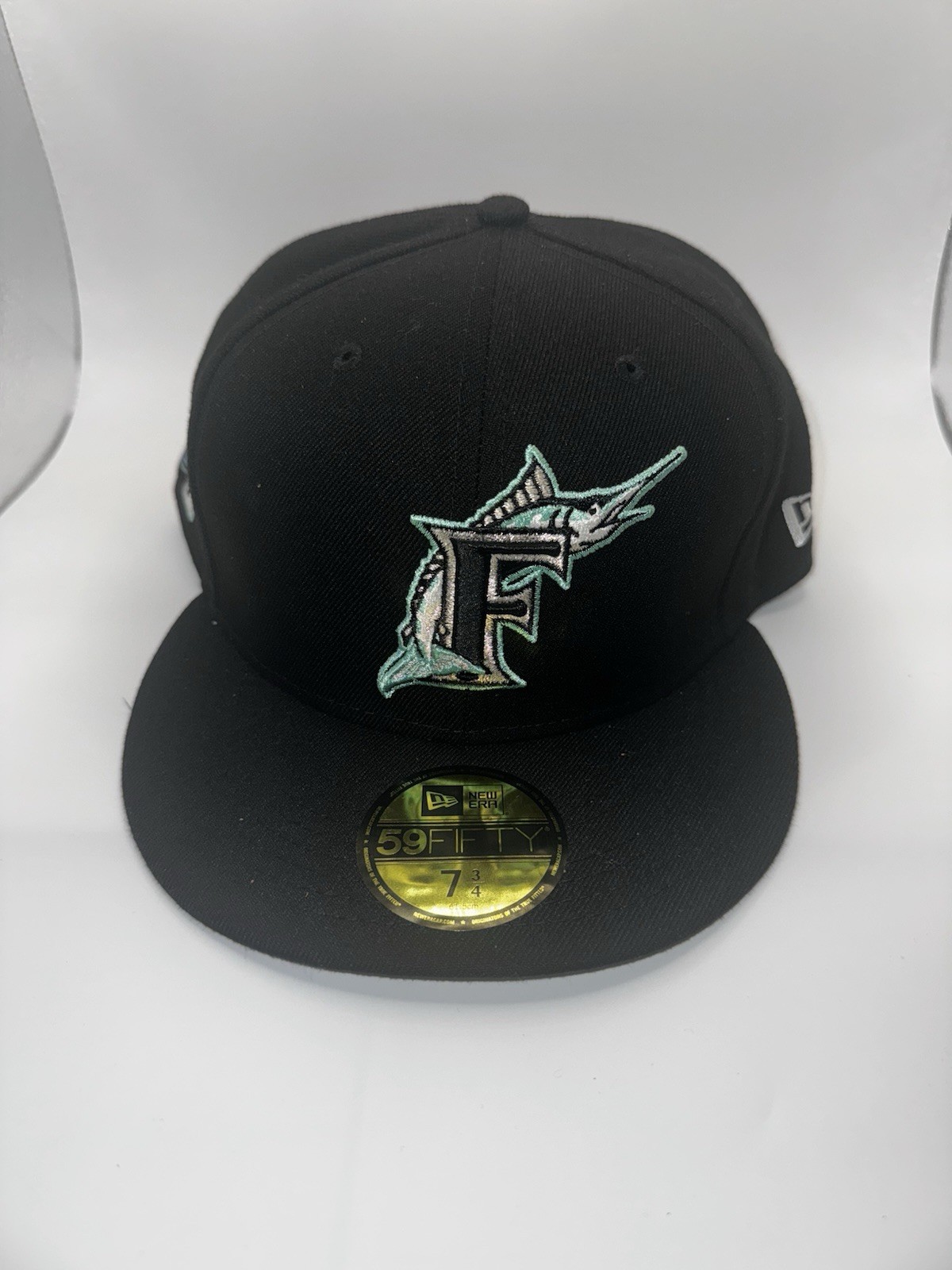 Florida Marlins Fitted New Era 100th Anniversary 2003 World Series Black Hat