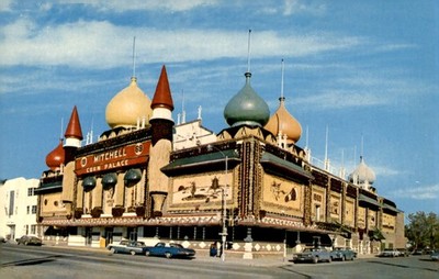 Corn Palace, Mitchell, South Dakota, 1969 Postcard