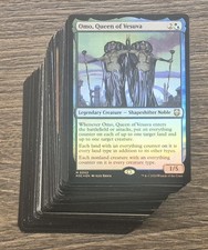 Omo, Queen of Vesuva Commander Edh Deck Komplett 100 Karten Everything counter It