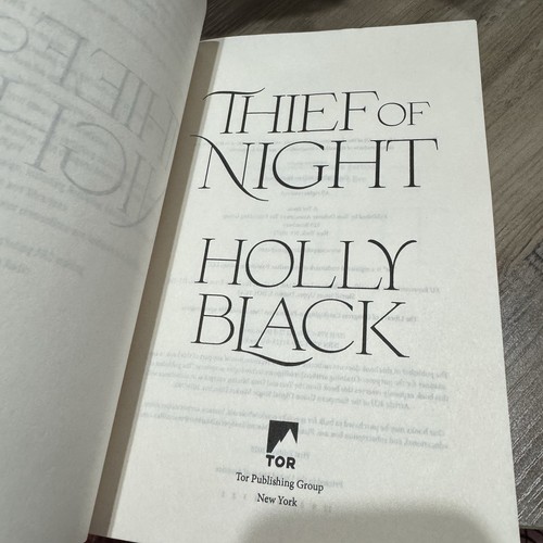 THIEF OF NIGHT by Holly Black Charlatan Duology ARC Galley Uncorrected Proof - Picture 7 of 8