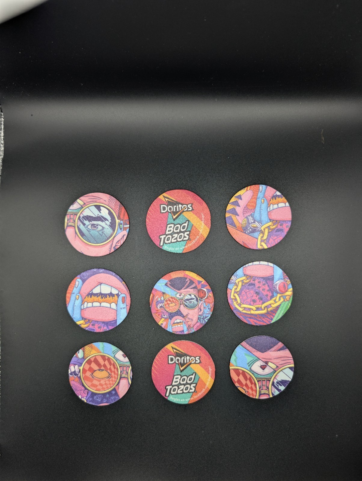 Bad bunny tazos pr collection concert merchandise new assorted