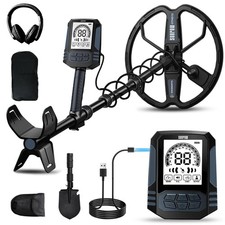 SUNPOW Rechargeable Metal Detector Adults 35H Battery