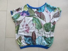 Hallhuber T-Shirtbluse Größe M Viskose/ Polyester/ Elasthan