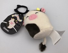 Squishmallow 3.5" Plush Select Series Cow Clip CONNOR Black White w/Tag NWT