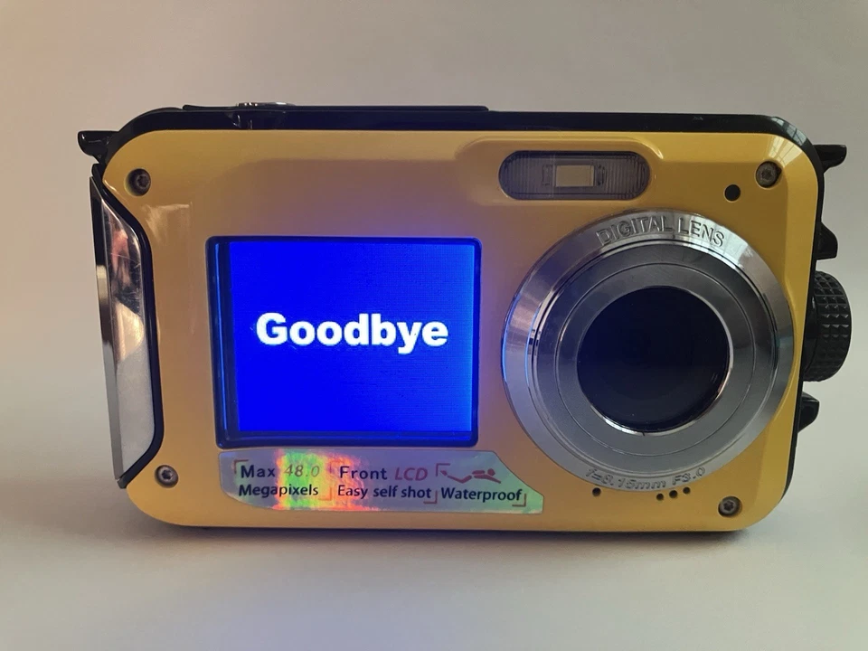 (2) Водонепроницаемая подводная камера для подводного плавания дайвинга, перезаряжаемая - Изображение 3 из 4