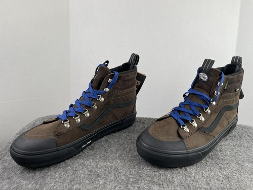 Botas Deportivas VANS Sk8-Hi DR MTE-2 Marrón Azul Iguchi VN0009QMBRO Para Hombre Talla 12 Nuevas con Etiquetas - Imagen 3 de 7