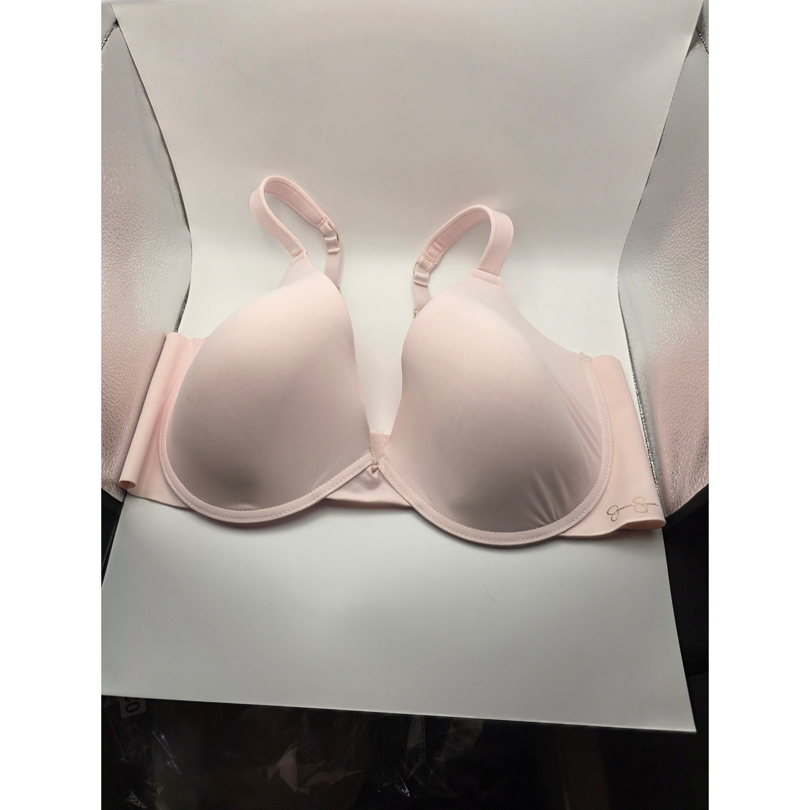 Jessica Simpson Bra Lightly Padded Blush Pink 42D Underwire Comfort