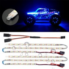 Waterproof LED Light Strips for RC Cars Trucks Airplanes Boats Drones Blue