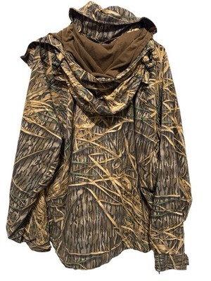 Columbia Hunting Jacket Mens L Mossy Oak Shadow Grass Camo Duck