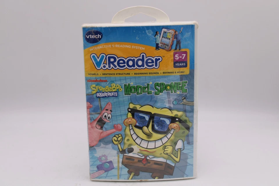 Vtech V.Reader Tangled, Spongebob Model Sponge, Shrek's Vacation NEW Sealed - Image 4 of 4
