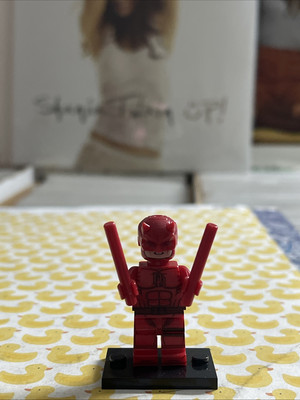 DAREDEVIL ORIGINAL RED CLASSIC SUIT LEGO MINIFIG FIGURE marvel mcu netflix
