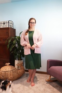 Pink Cardigan