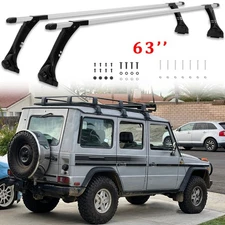 For Mercedes-Benz G-Wagon Adjustable Van 63" Roof Rack Cross Bars Cargo Carrier