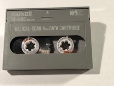 Cartridge, Maxell HS-4/60 Helical-Scan Data Tape Cartridge good condition, teste