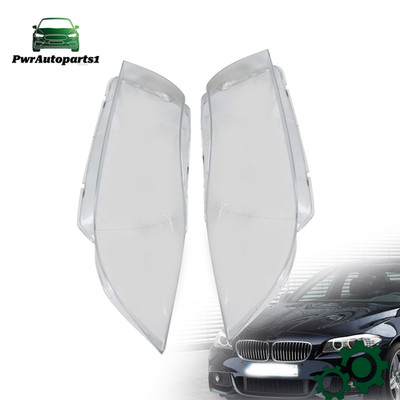 Xenon Clear Left Right Headlight Lens Cover Pair For 2005-2012 BMW 3 E90 E91