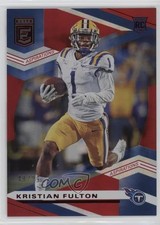 2020 Panini Donruss Elite Rookies Aspirations 49/99 Kristian Fulton #131 4f5