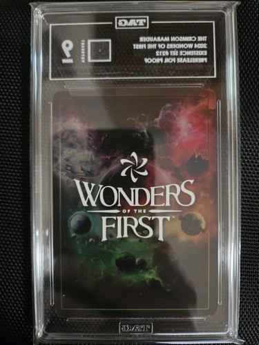 Wonders of the First Prerelease Foil Proof - The Crimson Marauder *SSP* TAG 9 - Picture 2 of 2