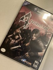 Resident Evil 4 Nintendo GameCube Black Label PERFECT DISC ONE OWNER CIB Works