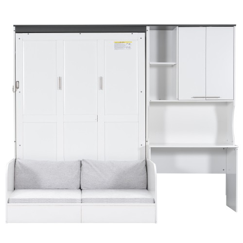 Vertical Wall Bed Folding Guest bed, Pull Down Murphy bed, Cabinet Bed All Sizes