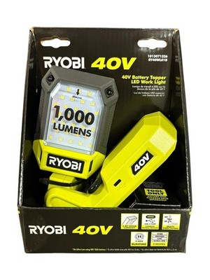 RYOBI 40V Cordless Battery Topper LED Work Light (Tool Only)