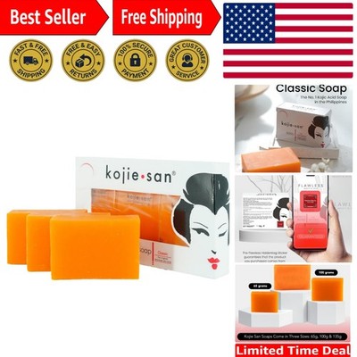 Kojic Acid Soap Trio - Dark Spot Remover with Refreshing Orange Scent