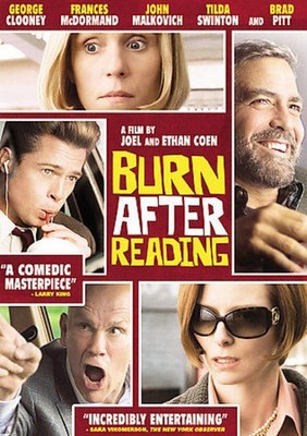 Burn After Reading (DVD, 2008, Widescreen) NEW