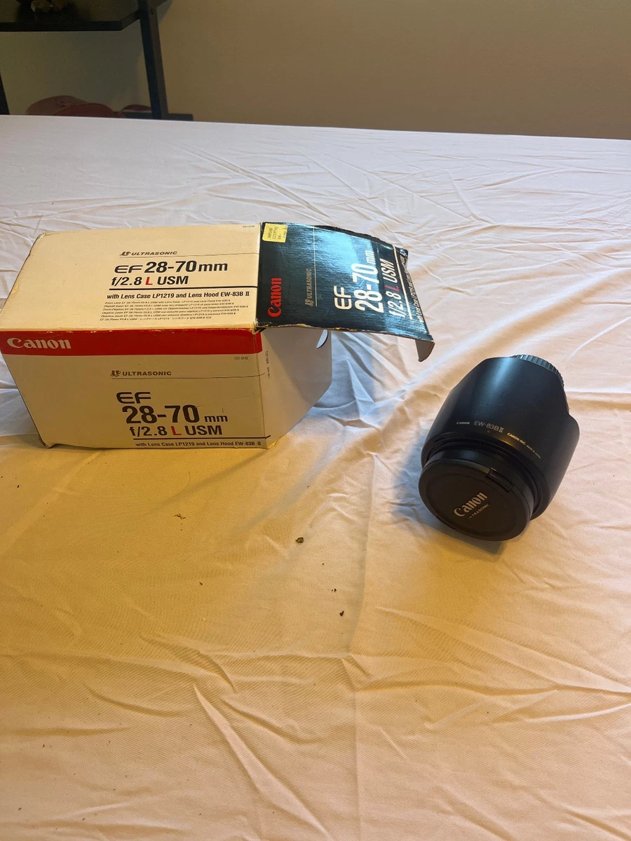 Canon EF f/2.8 Camera Lenses 28-70mm Focal for sale - eBay