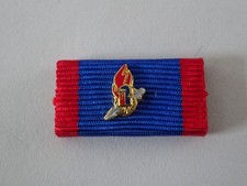 (A11-11) Ordensspange DJF Deutsche Jugend-Feuerwehr Ehrennadel silber