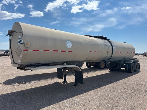 1983 Acro 7000 gal Asphalt Tank Trailer Water # 4488