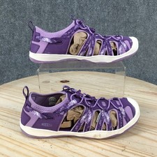 KEEN Sandals Youth 4 Newport H2 Sport Washable Water Hiking Walking Shoes Purple