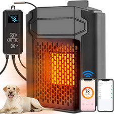 Dog House Heater with Thermostat  Smart APP WIFI Remote, 500W Fast Dog House He