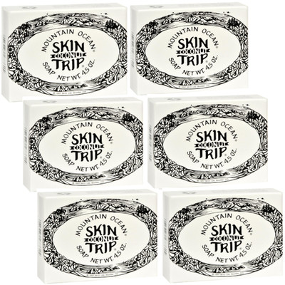 Mountain Ocean Skin Trip Soap Coconut 4.5 oz Each (Pack of 6)