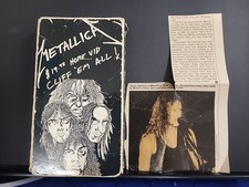 Metallica - Cliff Em All (VHS, 1991) for sale online | eBay