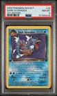 -Pokémon Dark Gyarados 1st Edition Team Rocket PSA8 25/82
