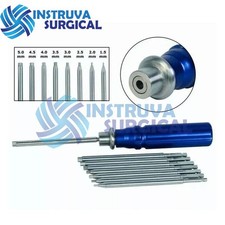 Orthopedic Bone Screwdriver Set With Quick Coupling Handle Surgical Instruments