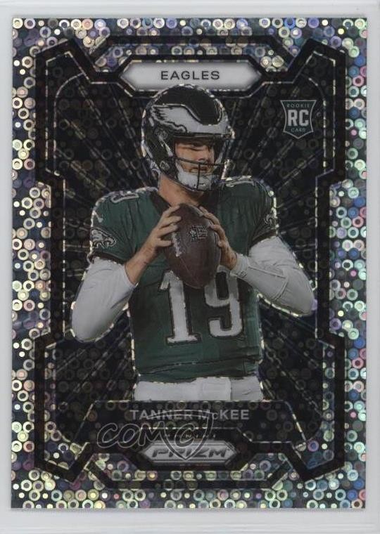 2023 Panini Prizm Variation No Huddle Tanner McKee #319 Rookie RC 0i8b
