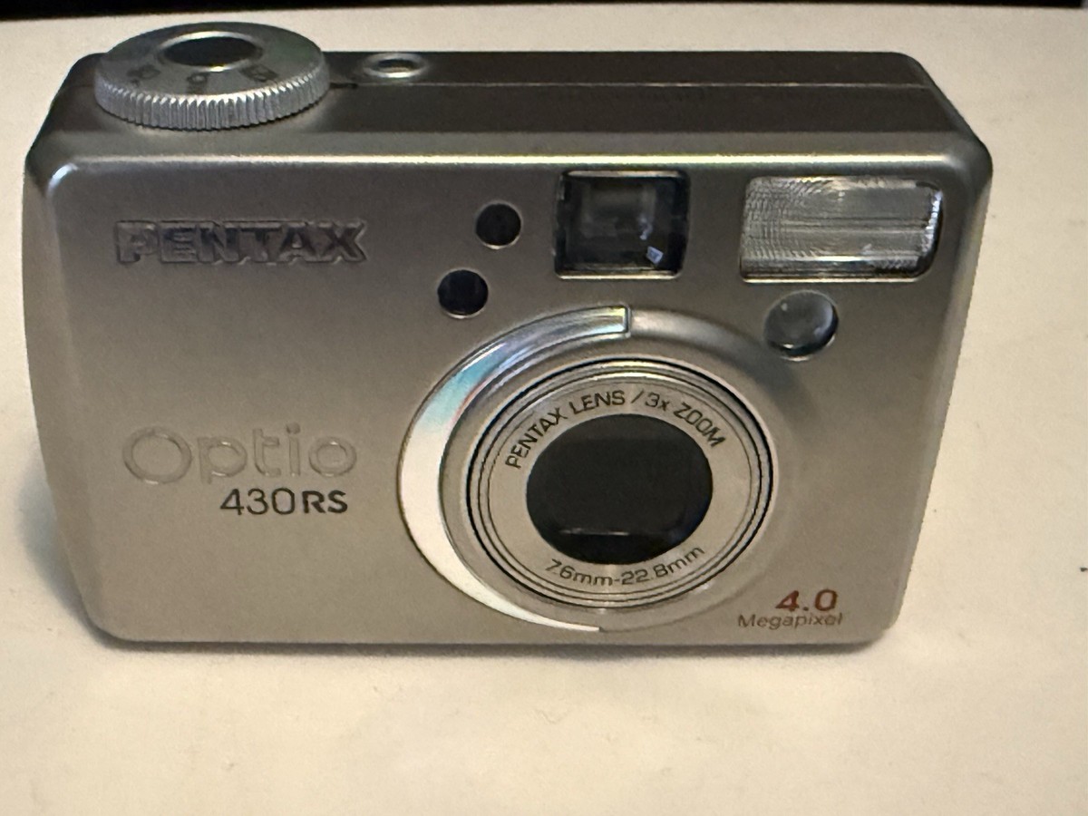 Pentax Optio 430RS / 4MP Digital Camera / 3x Optical Zoom / Tested