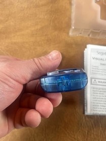 Sega Dreamcast VMU Blue MK-50121 CIB OEM Original Authentic Visual Memory Card