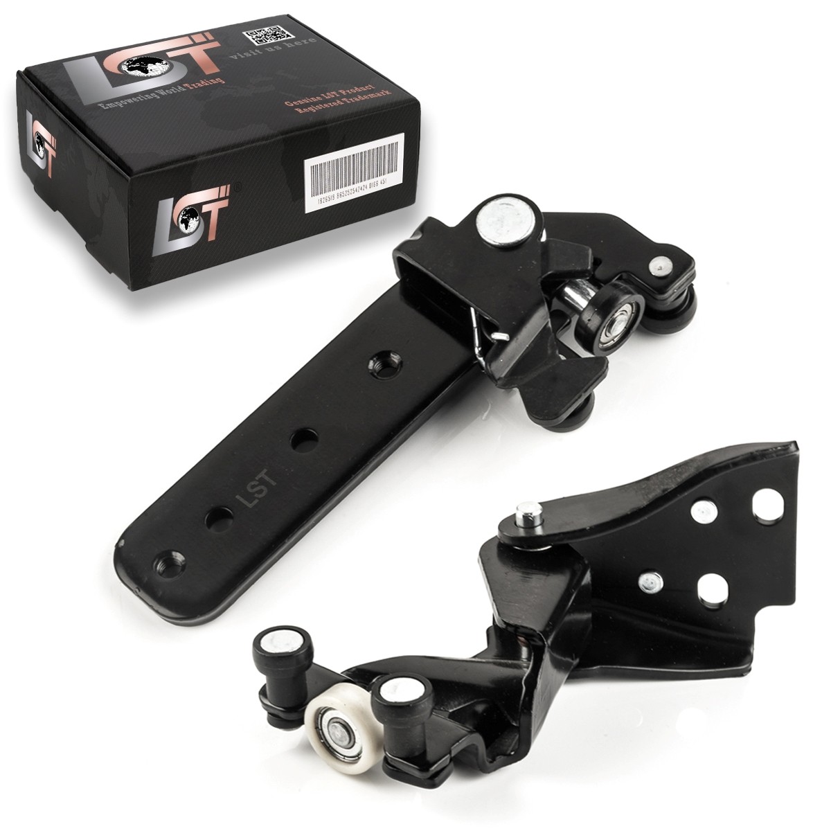 2x Sliding Roller Guide Right Centre Lower Set for Citroen Peugeot Fiat Qubo