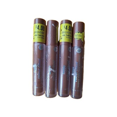 4 Sealed Lottie London Colour Cloud Longwear Matte Liquid Eyeshadow Love & Cocoa
