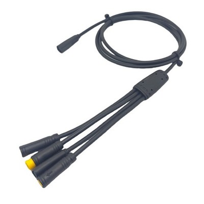 Schwarzes 1T4 Kabel 120cm für Bafang Motor Systems M225 M325 M625 G341 G321