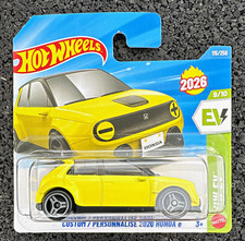 Hot Wheels 2020 Honda e gelb Spielzeugauto PK...