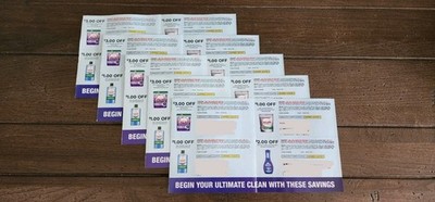5 Sheets - Cascade Cleaning Product Discounts $7  Exp 12/2027 $35 Savings