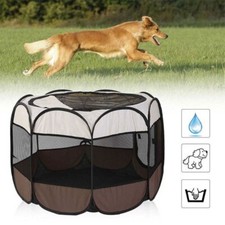 Tente Extérieure Chien Chat Octogonale Cage Pliable Niche 91 CM x 91 CM x 58 CM