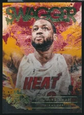 2015 Panini Court Kings Swagger Gold #1 Dwyane Wade Miami Heat Rare Variation SP