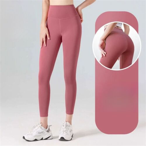 Anti Cellulite Yoga Hose Damen Leggings Kompression Push Up Fitness Gym Leggins - Bild 22 von 41